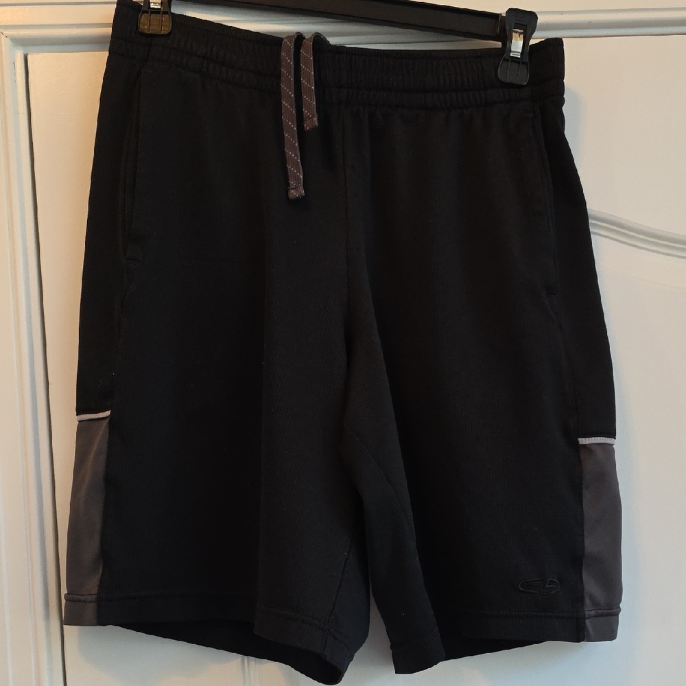 Champion Athletic Wear, Athleisure Men's Black Gym Shorts